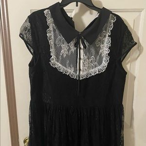 Goth babydoll dress.